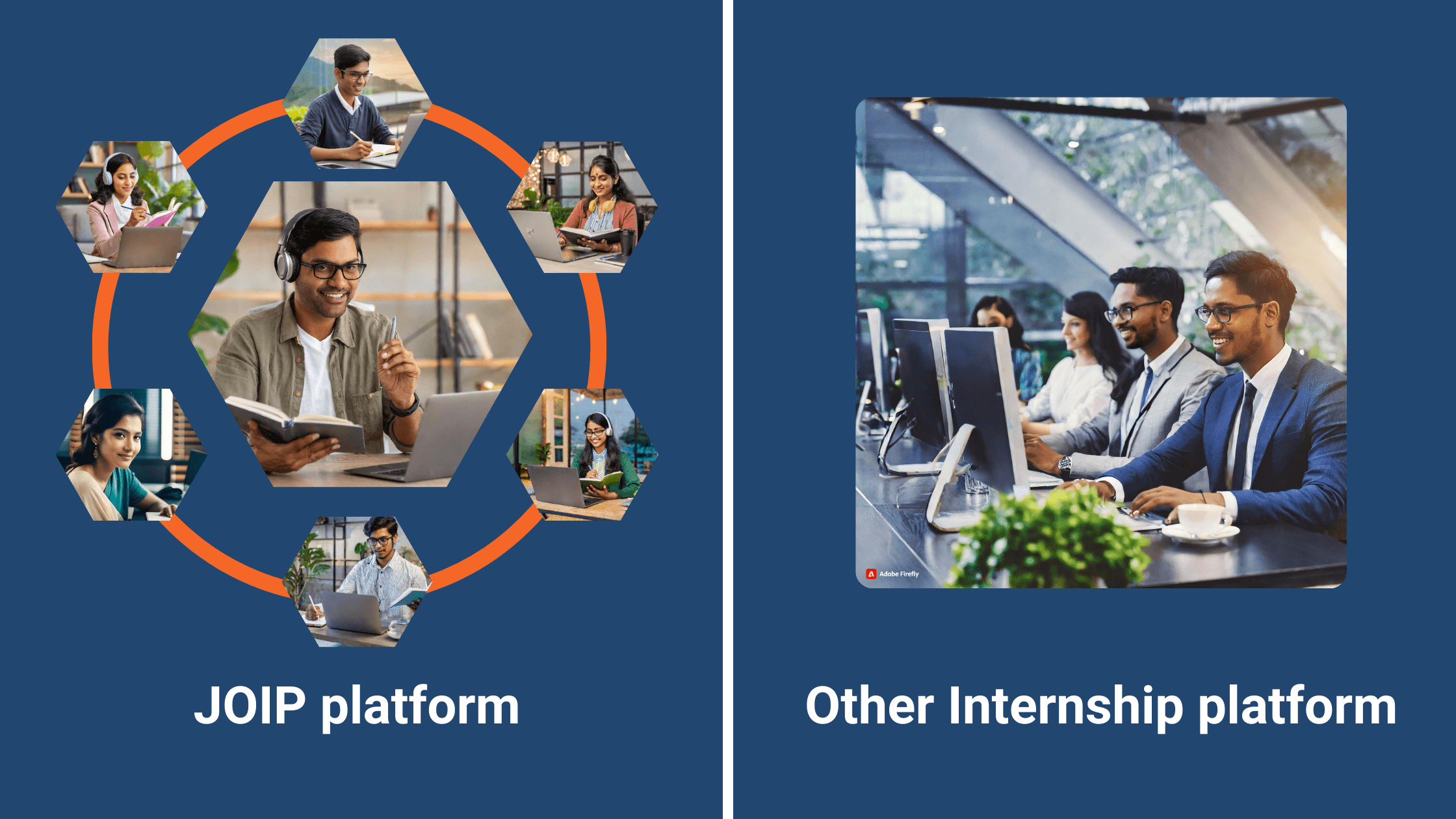 How is JOIP different from other internship platforms