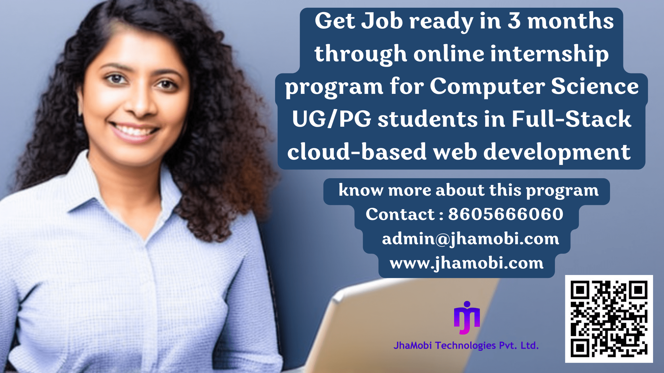 JhaMobi 3 months online Internship Program: Fuel Your Success